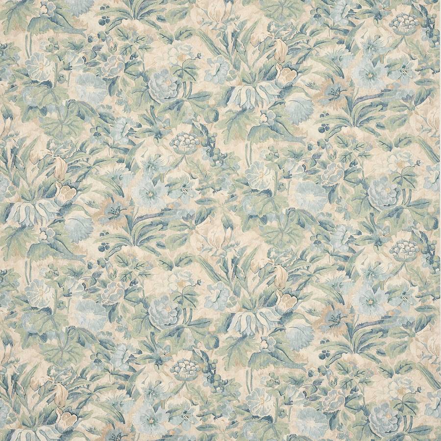Montilly Blue/Forest — Colefax & Fowler tyg