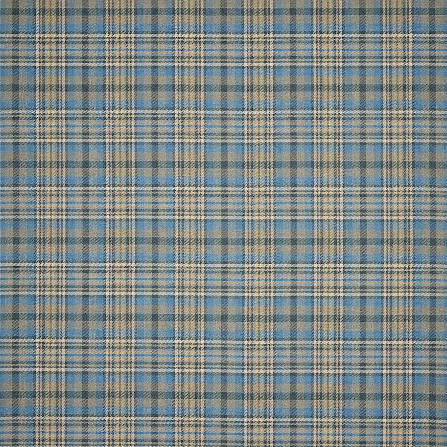 Norland Plaid Blue — Colefax & Fowler tyg