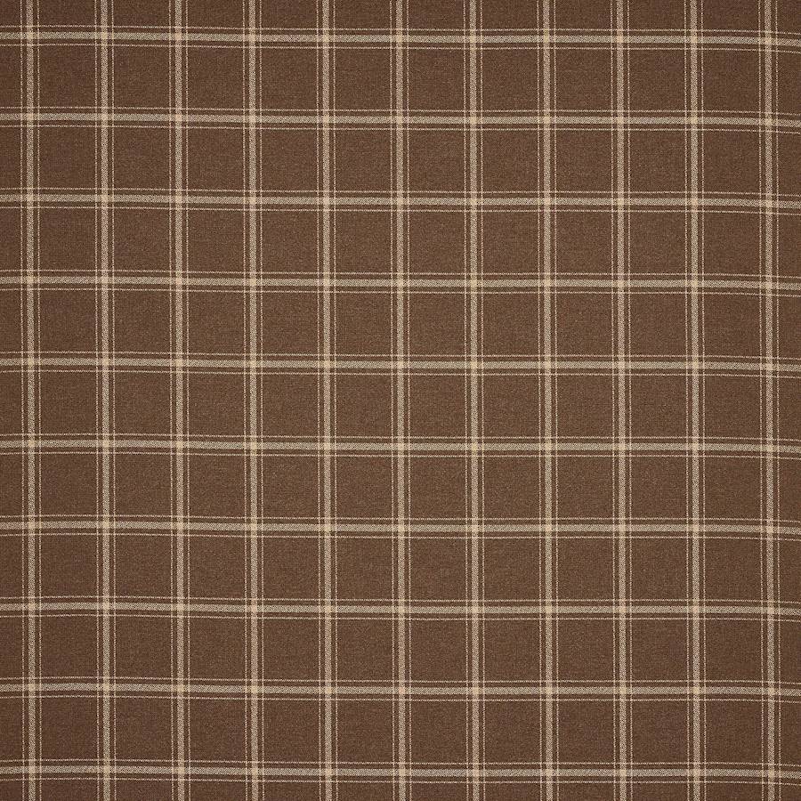 Glen Check Brown — Colefax & Fowler tyg