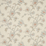 Genevieve Aqua/Beige — Colefax & Fowler tyg