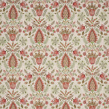 Calcott Red/Green — Colefax & Fowler tyg