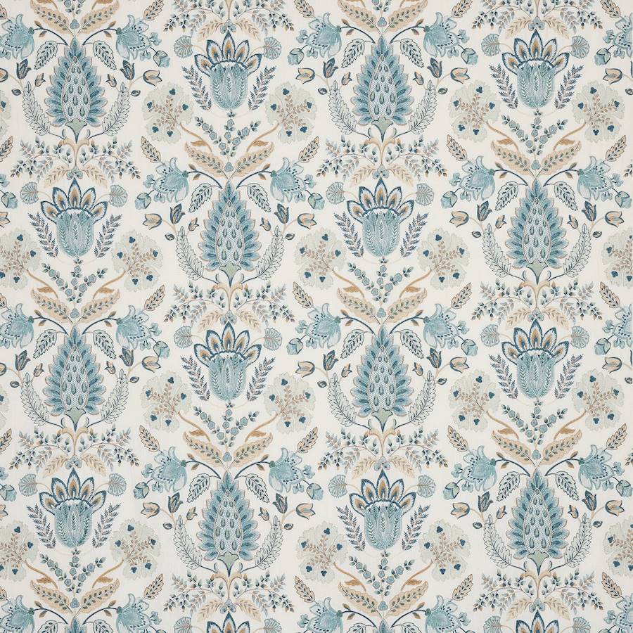 Calcott Old Blue — Colefax & Fowler tyg
