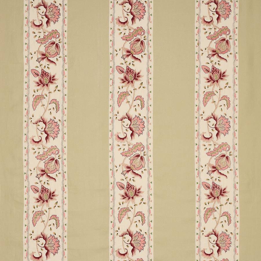 Appleby Red/Green — Colefax & Fowler tyg