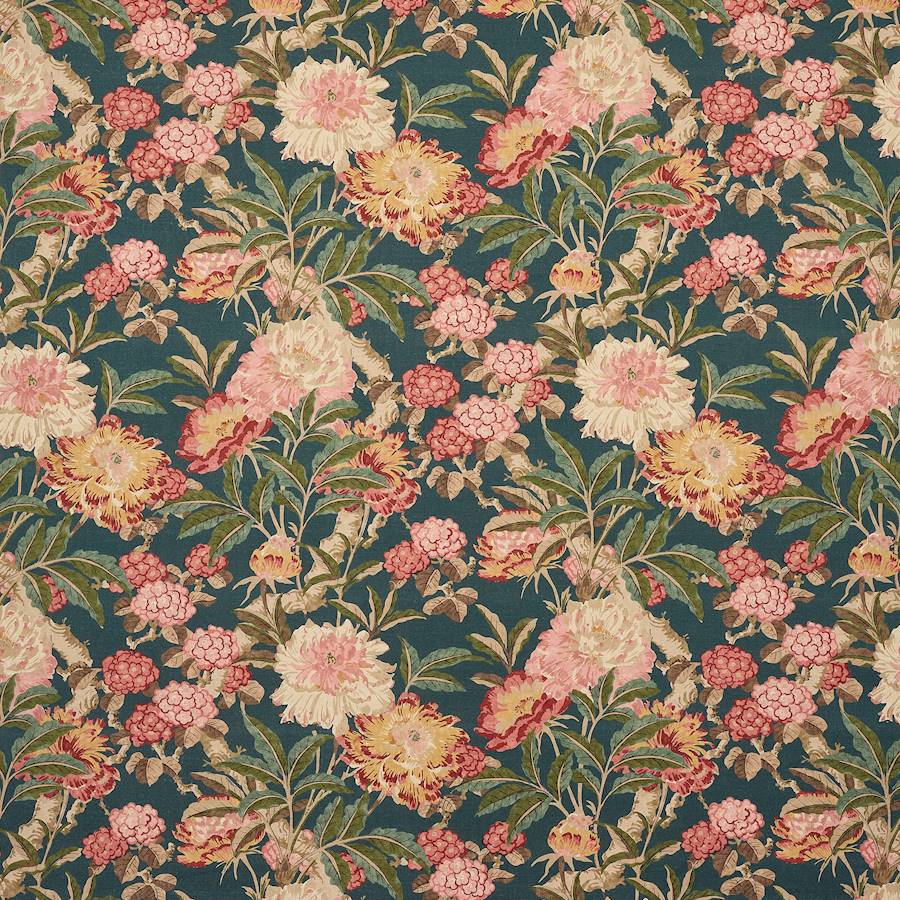 Pendine Navy — Colefax & Fowler tyg