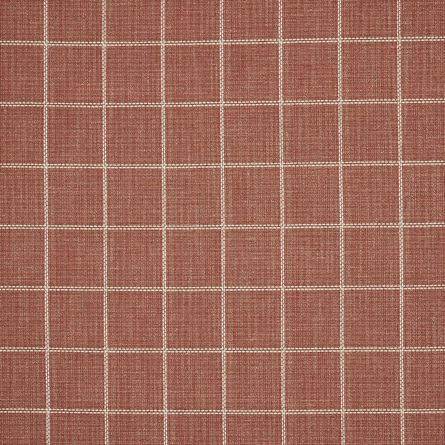 Walcott Check Tomato — Colefax & Fowler tyg