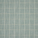 Walcott Check Aqua — Colefax & Fowler tyg