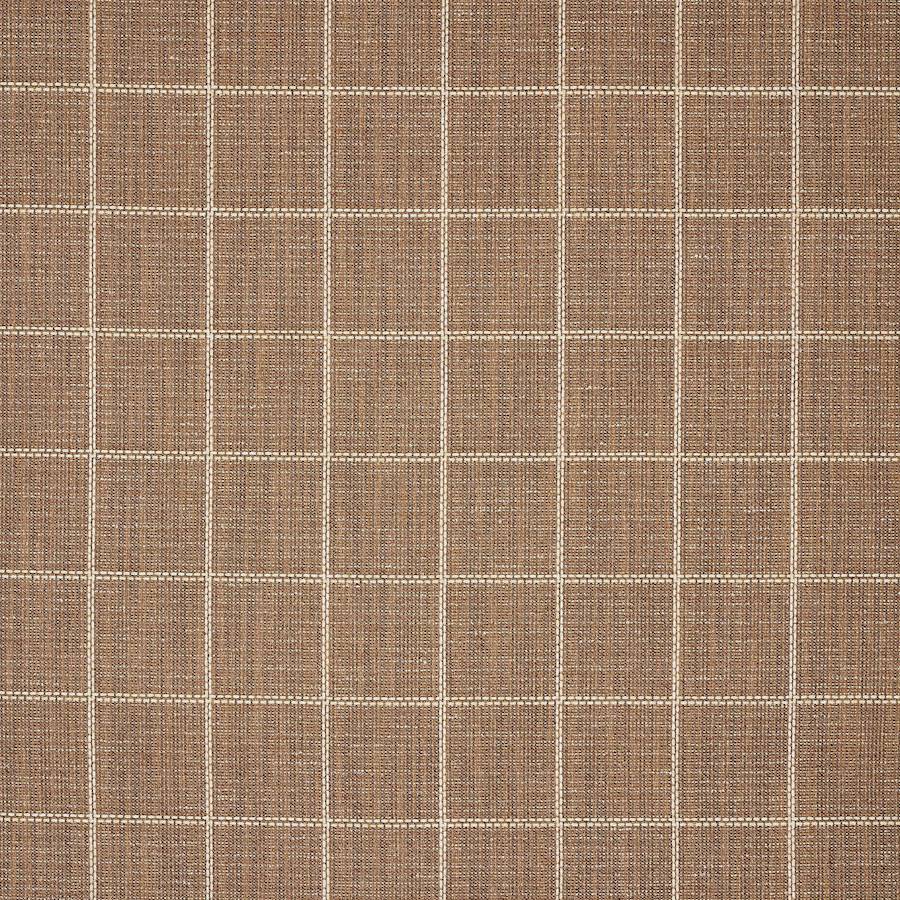 Walcott Check Sienna — Colefax & Fowler tyg