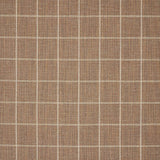 Walcott Check Sienna — Colefax & Fowler tyg