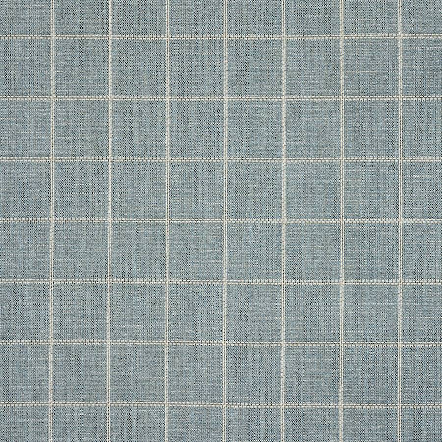 Walcott Check Blue — Colefax & Fowler tyg