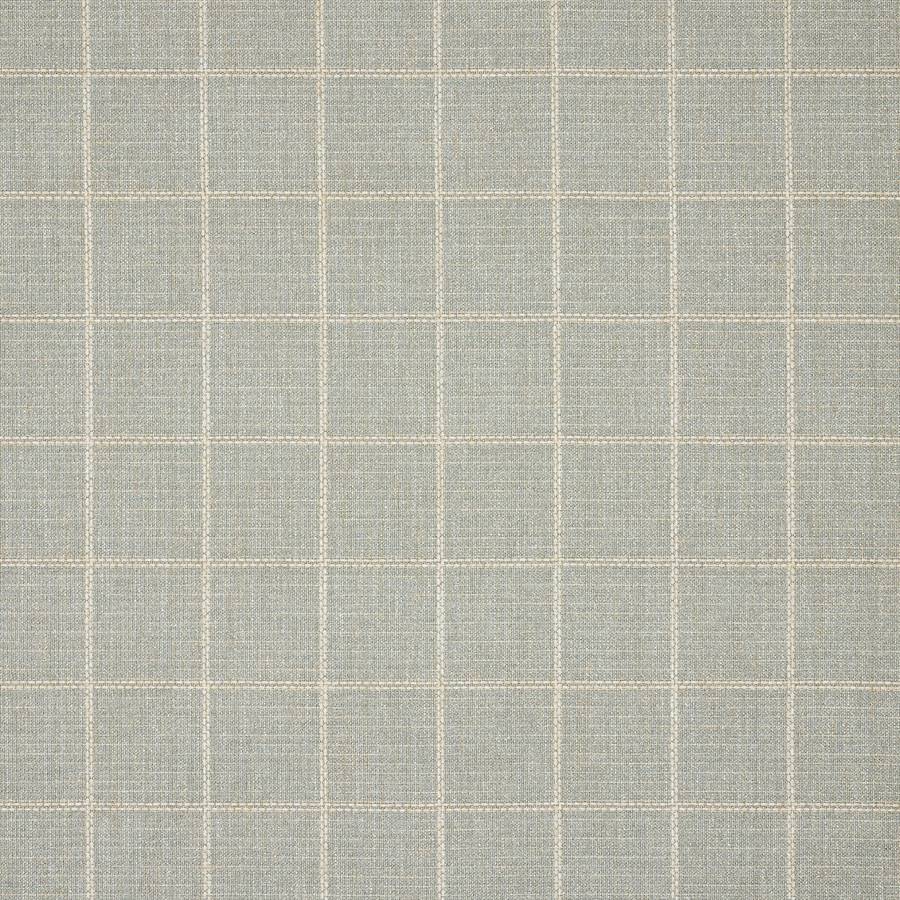 Walcott Check Pale Blue — Colefax & Fowler tyg