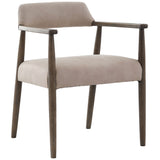 Stonehouse Dining Chair in Taupe Italian Leather - Keiichi