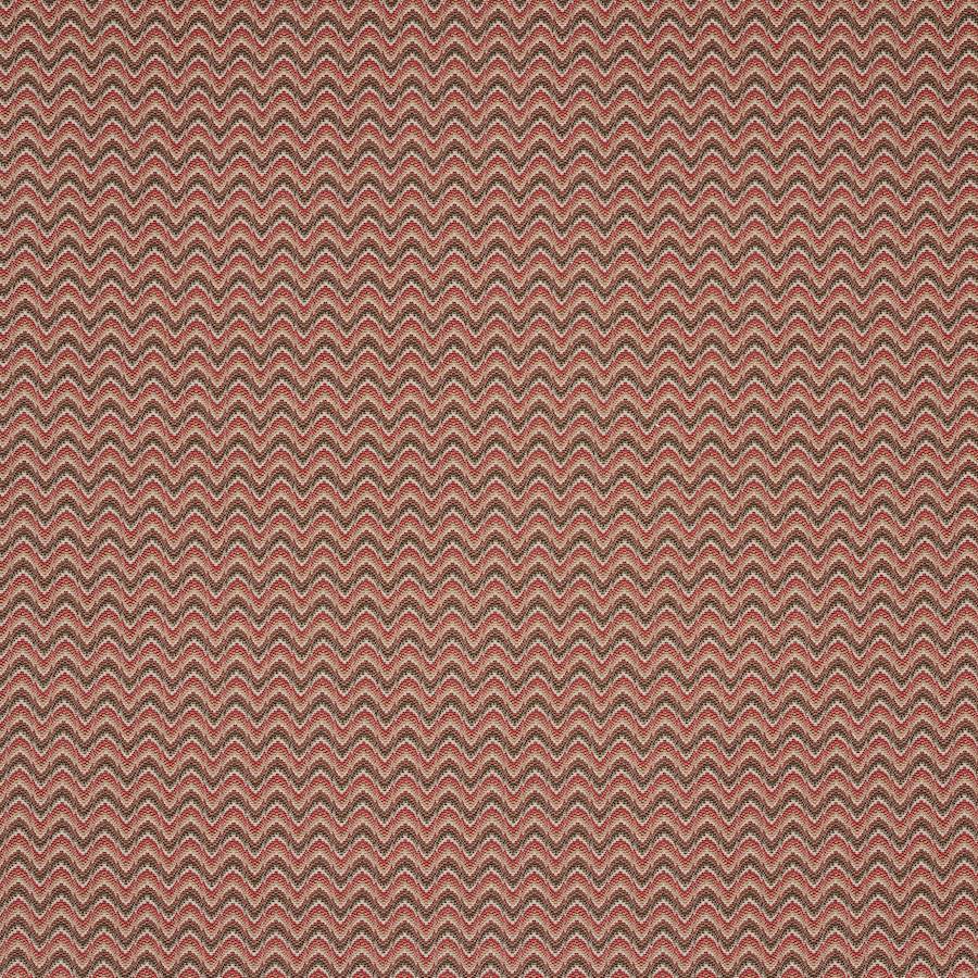Zita Red/Brown — Colefax & Fowler tyg