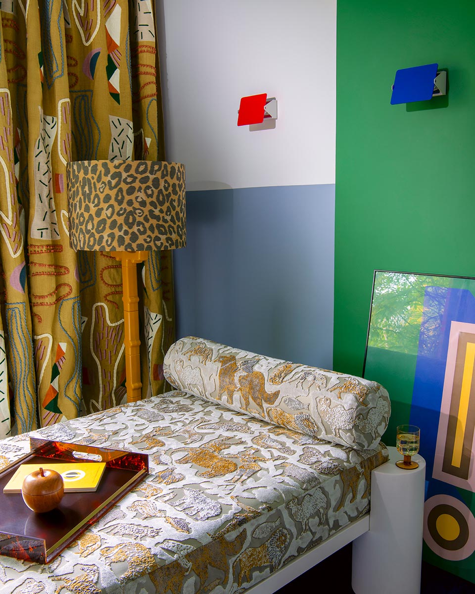 Fauna room setting — Pierre Frey fabric
