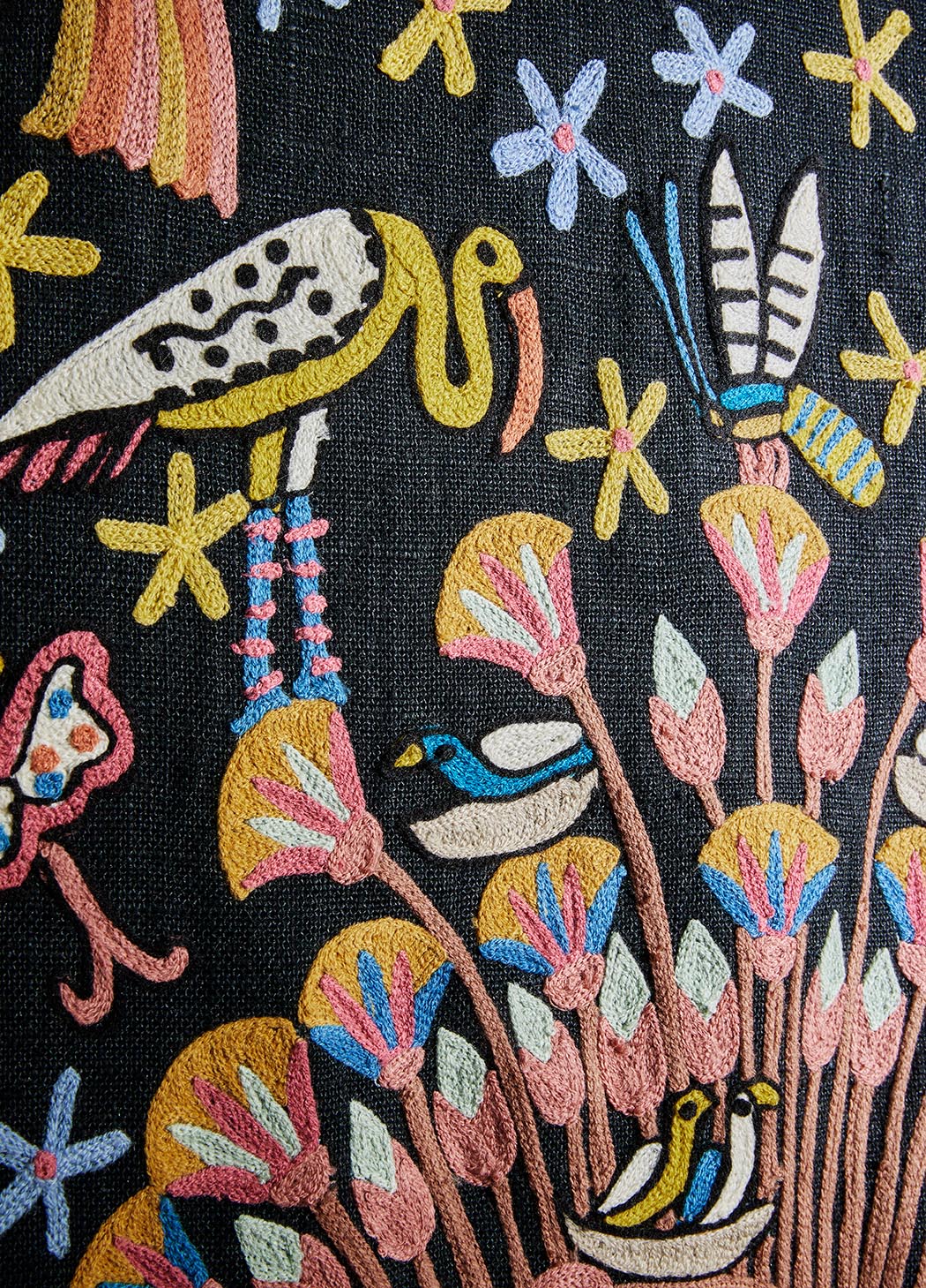 Faune et Flore room setting — Pierre Frey fabric