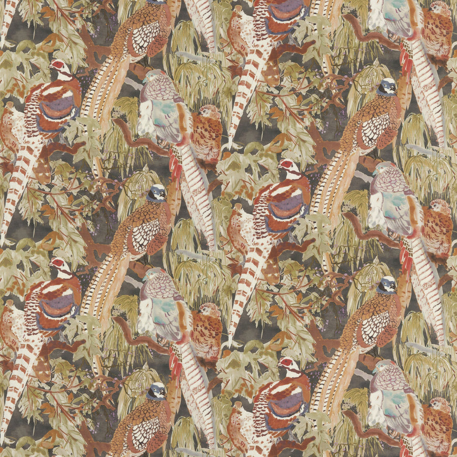 Game Birds Linen a Tygprov