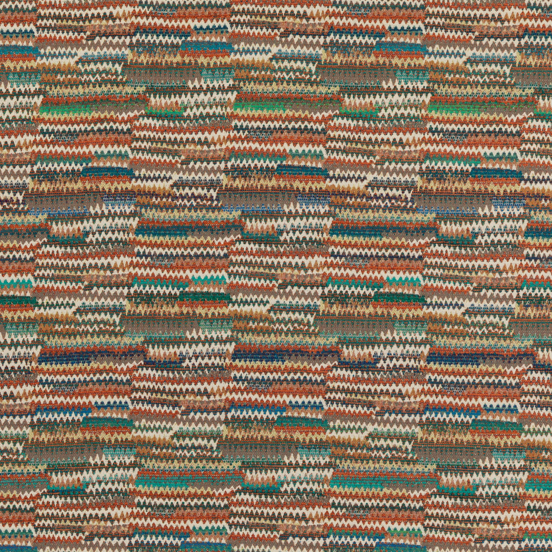 Landscape T Tygprov - Teal/Spice