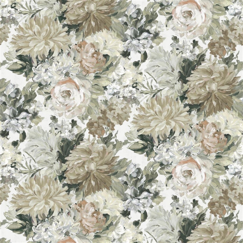Fleur D Artistes Chalk — Designers Guild tapet