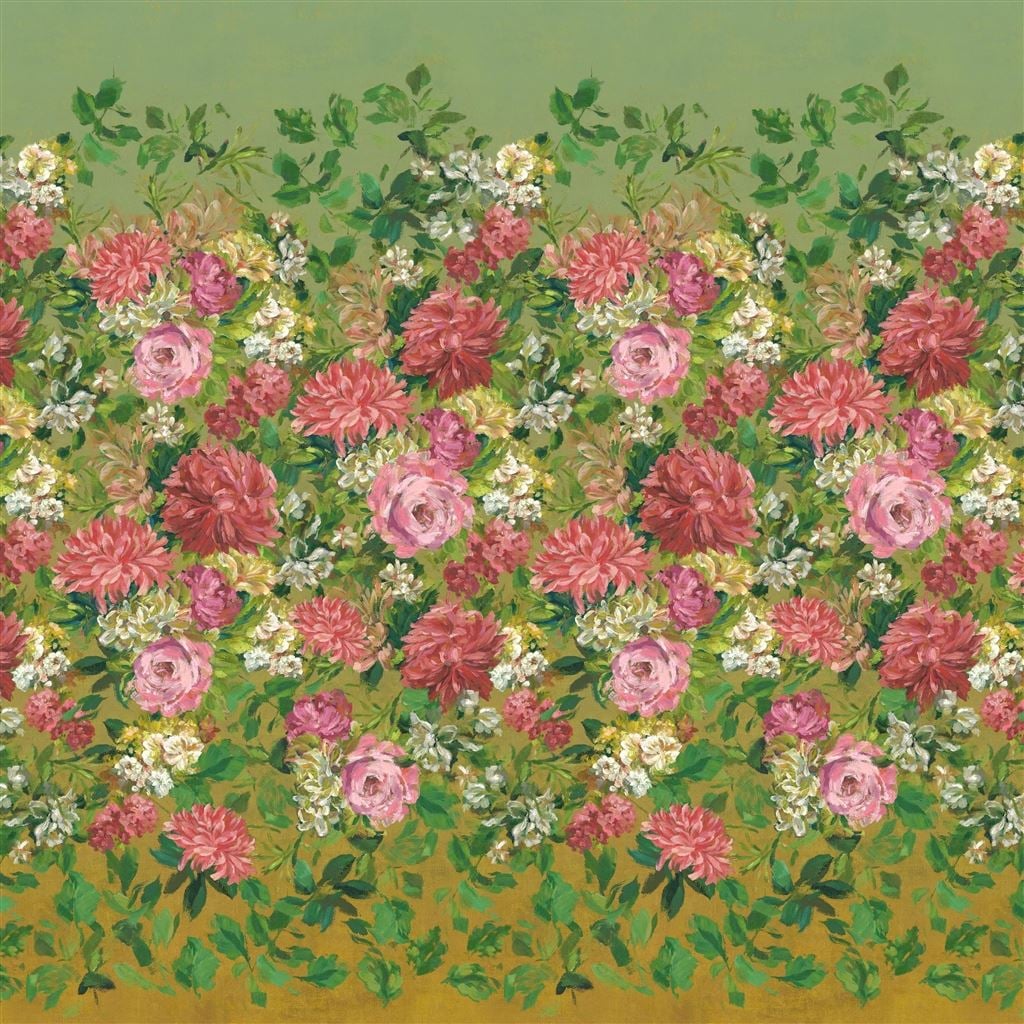 Fleur D Artistes Terracotta — Designers Guild tapet