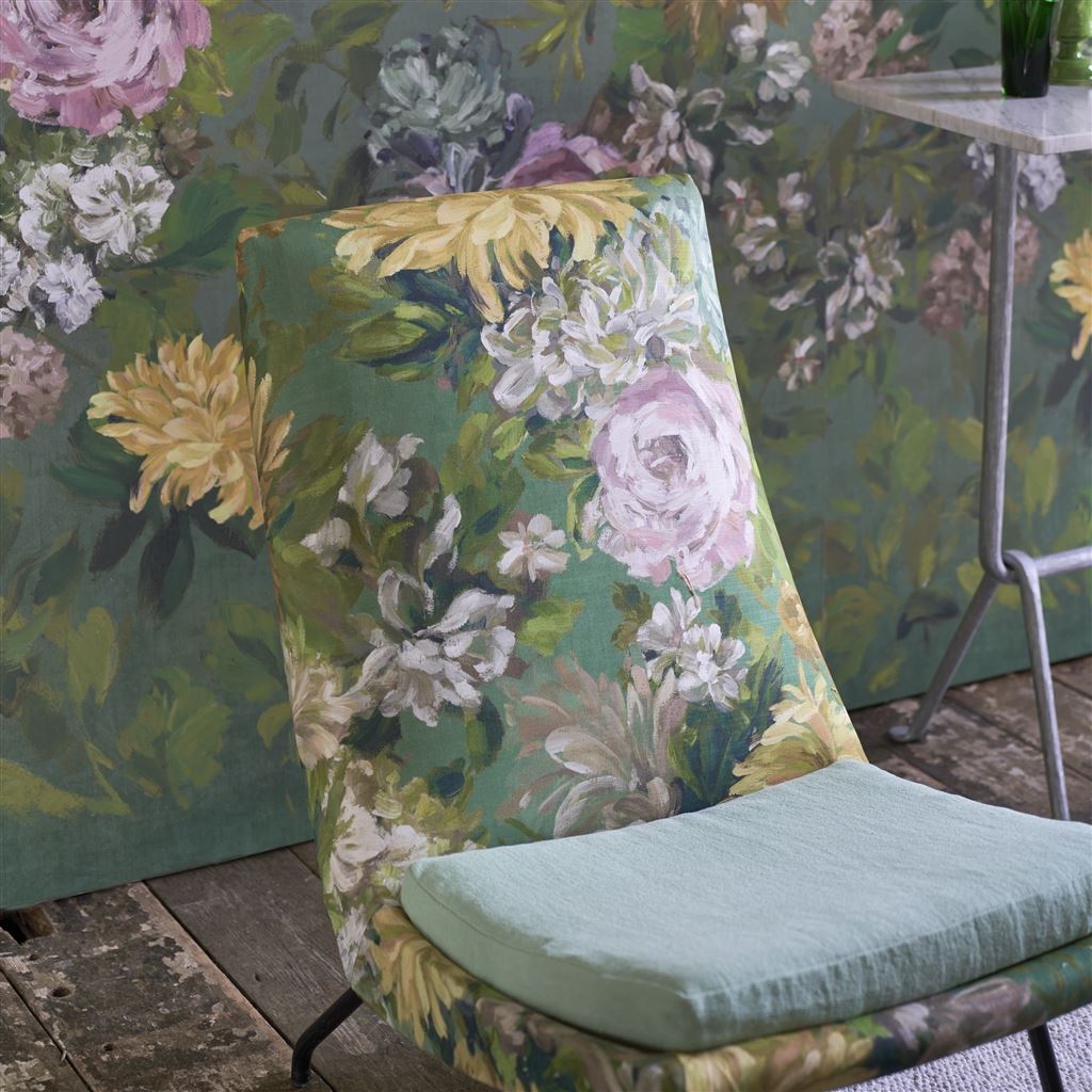 Fleur D Artistes Tyg — Designers Guild i miljö