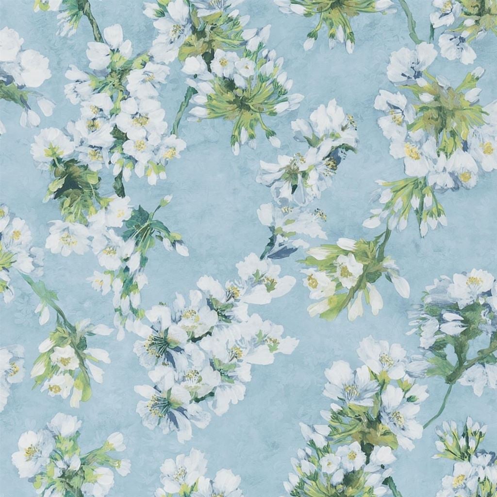 Fleur D Assam Sky — Designers Guild tapet