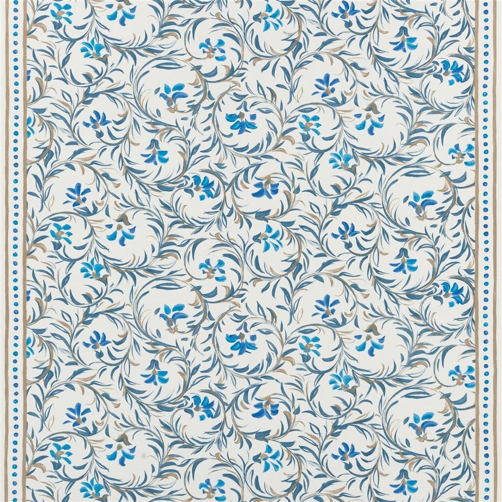 Fleur Indienne Indigo — Designers Guild tyg