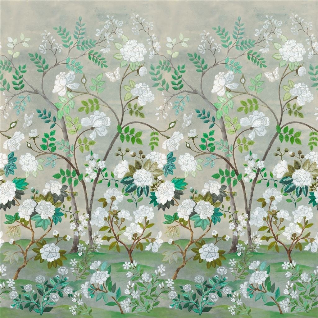 Fleur Orientale Celadon — Designers Guild tyg
