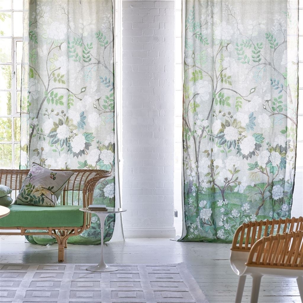 Fleur Orientale Tyg — Designers Guild i miljö