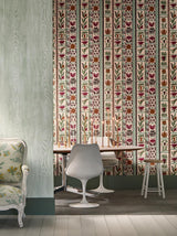 Fleurs de Lumiere room setting — Pierre Frey wallpaper