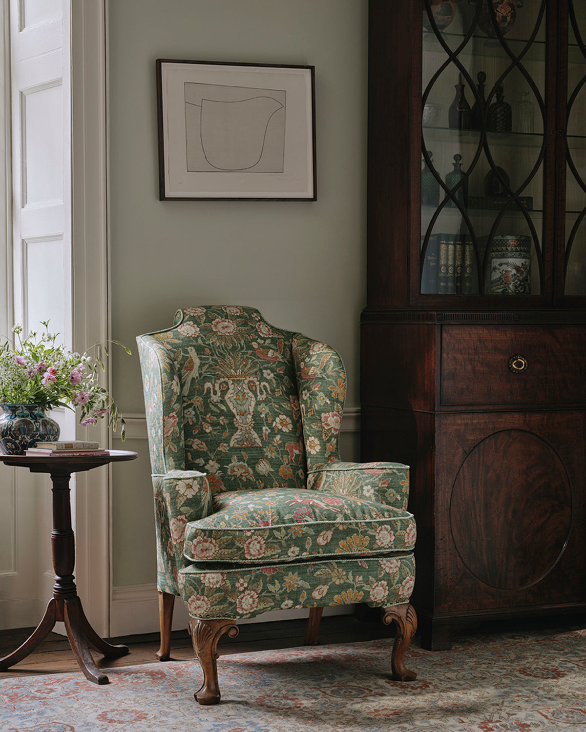 Fleury miljöbild — Colefax & Fowler tyg