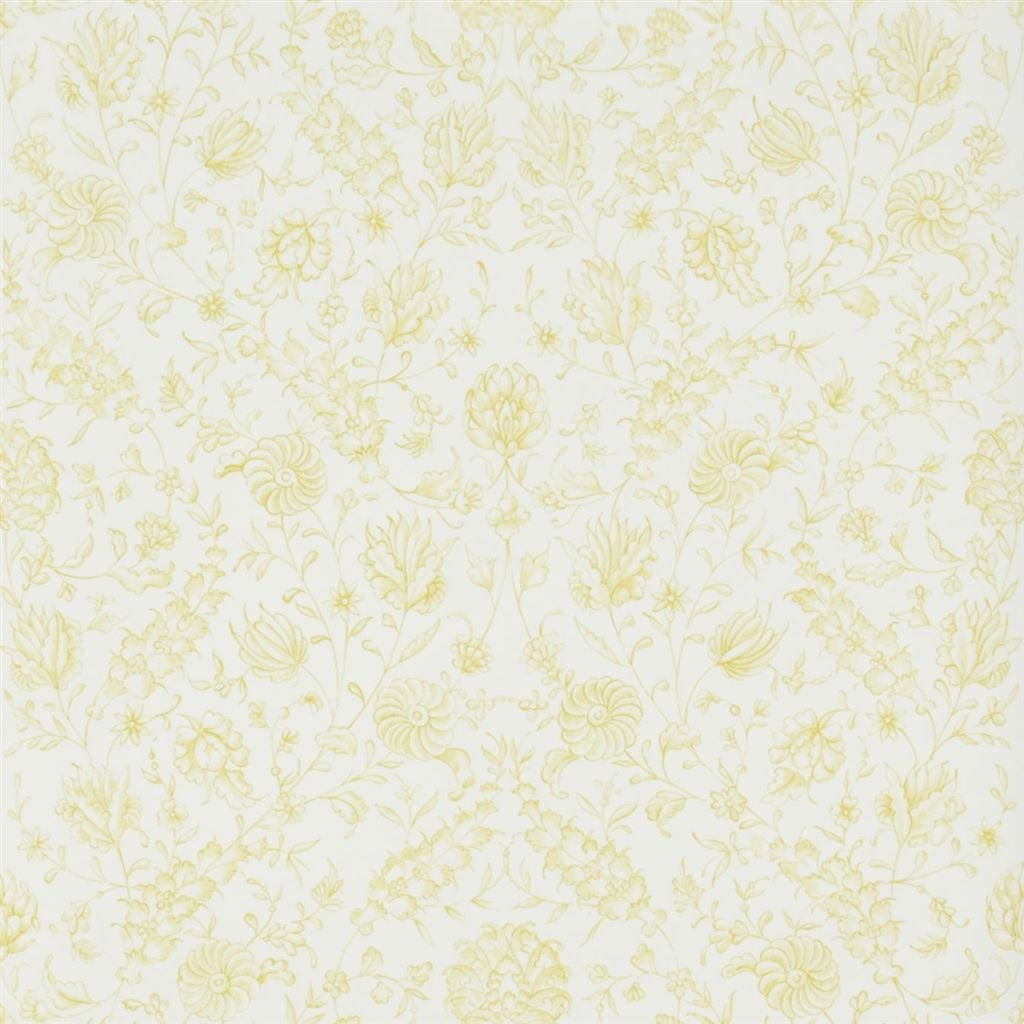 Flora Chartreuse — Designers Guild tapet