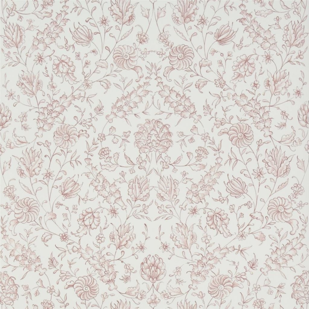 Flora Crimson — Designers Guild tapet