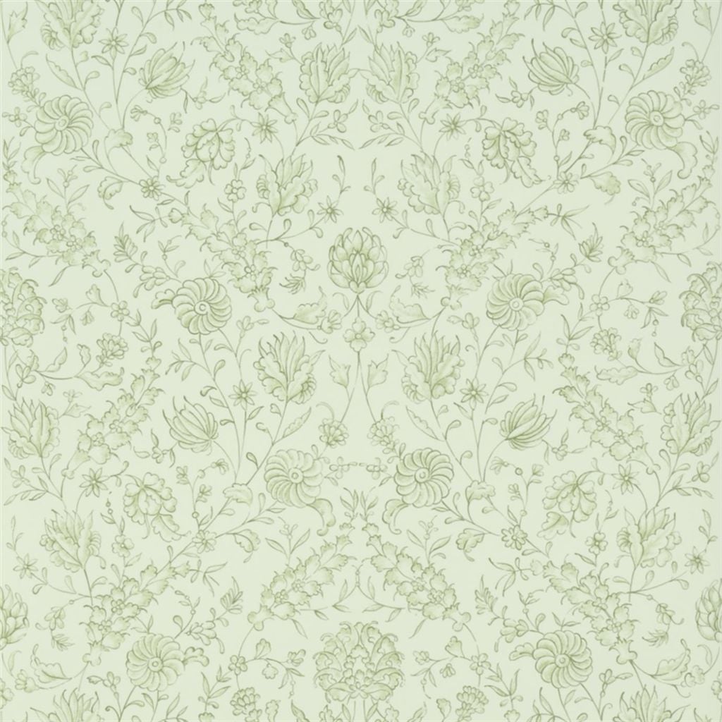 Flora Olive — Designers Guild tapet