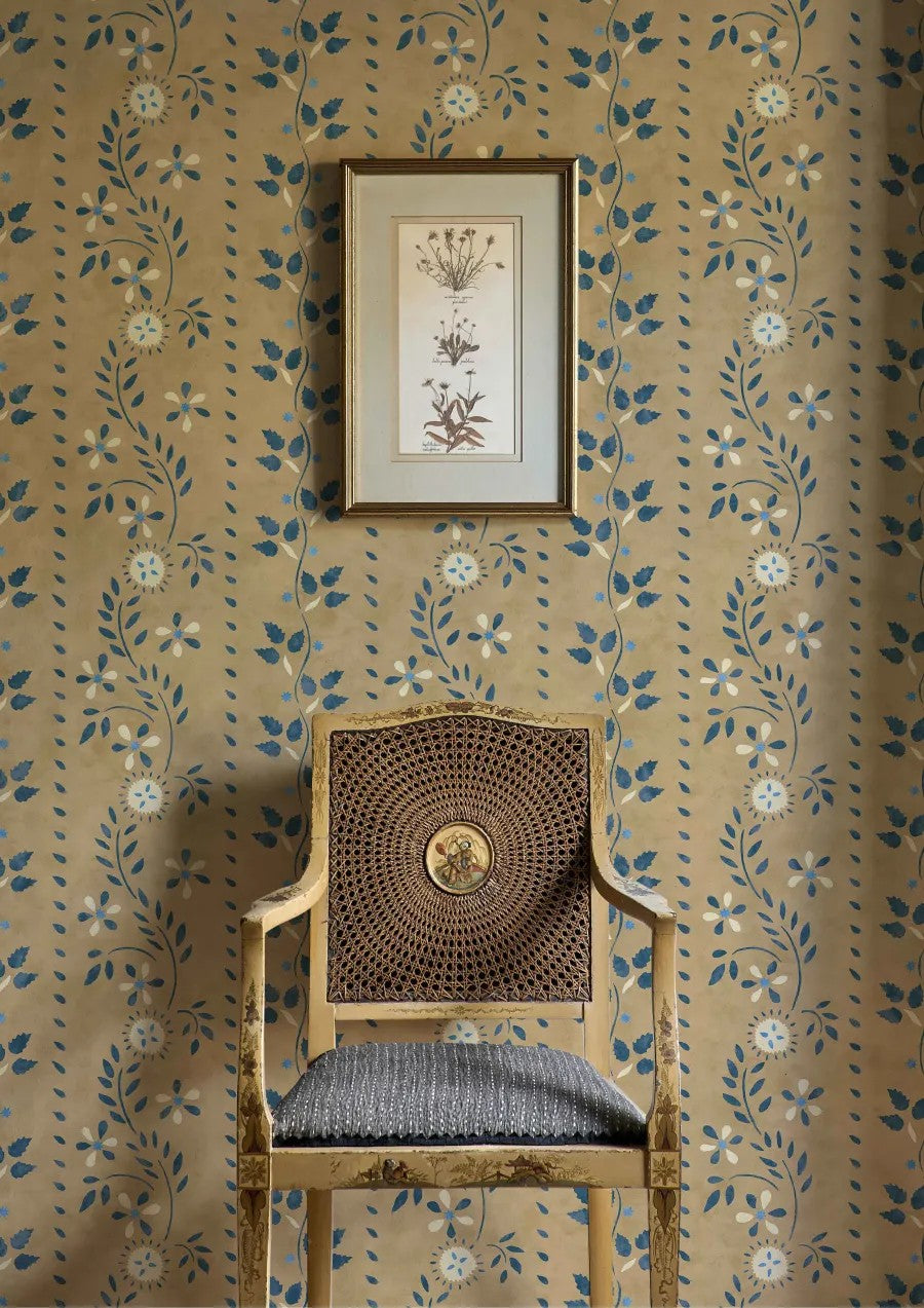 Folklore Buttermilk Blue — Lewis & Wood tapet