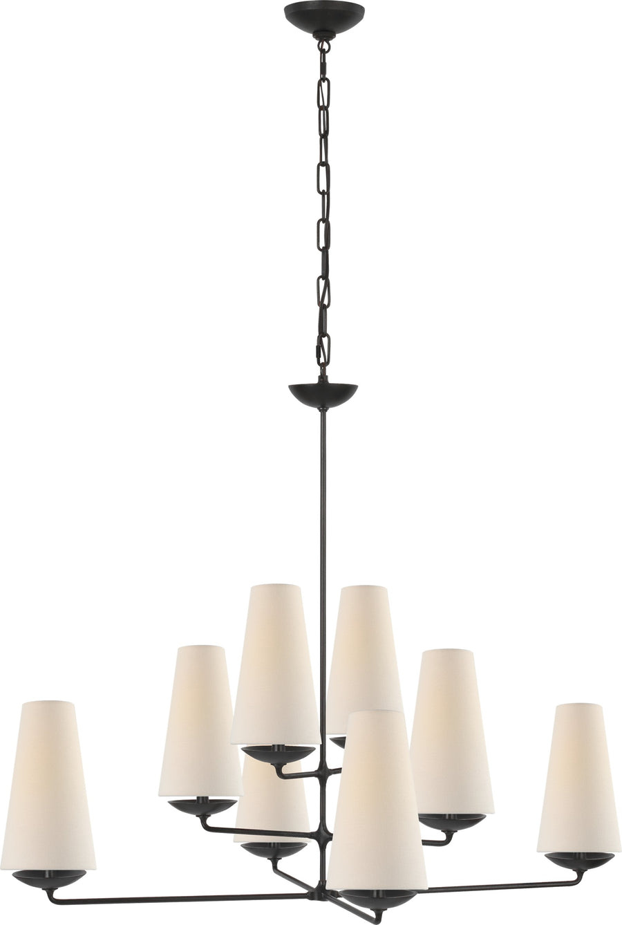 Fontaine Large Offset Takkrona — Visual Comfort