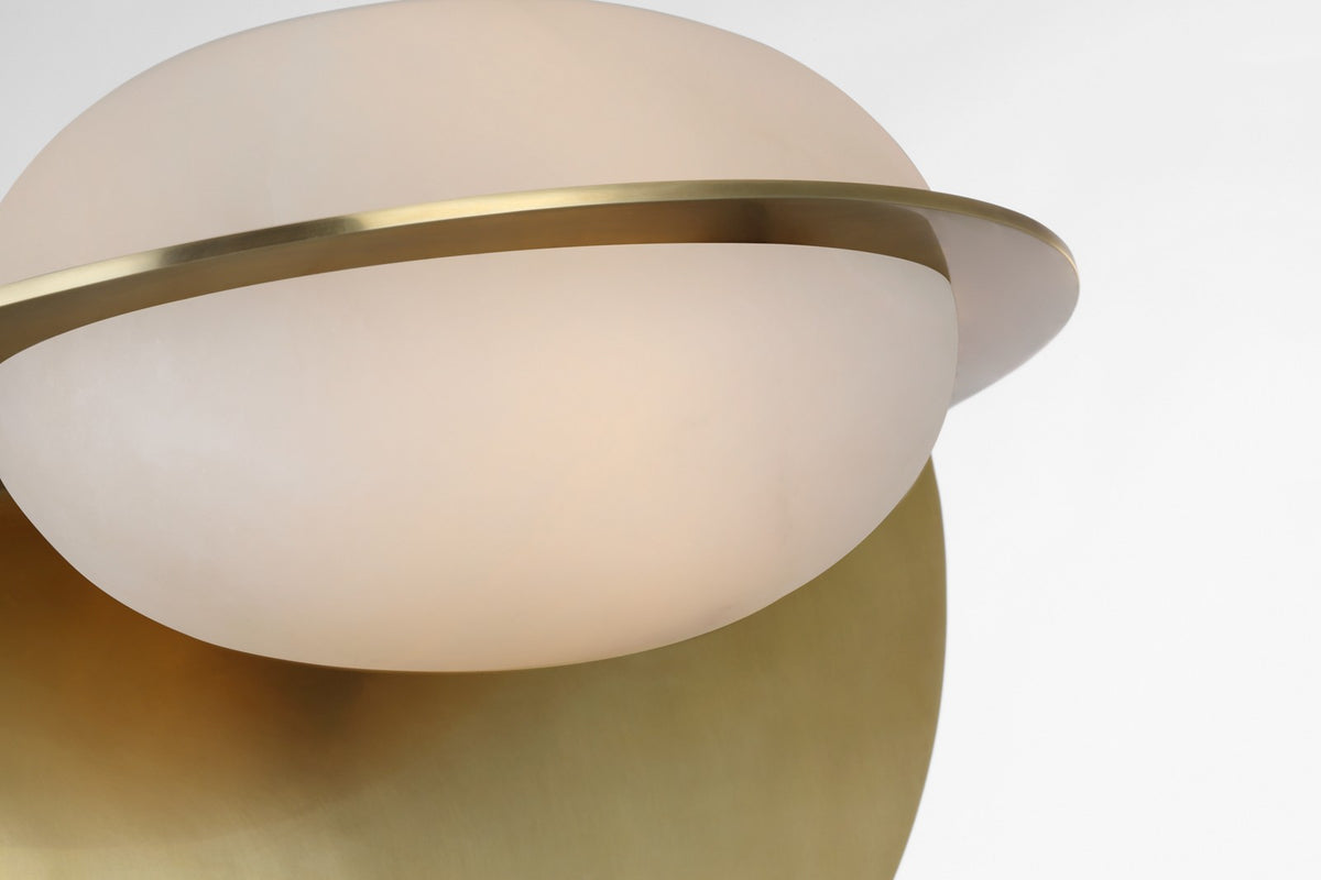 Fosse 9" Invertable Oval Wall Light — Kelly Wearstler for Visual Comfort & Co. detail
