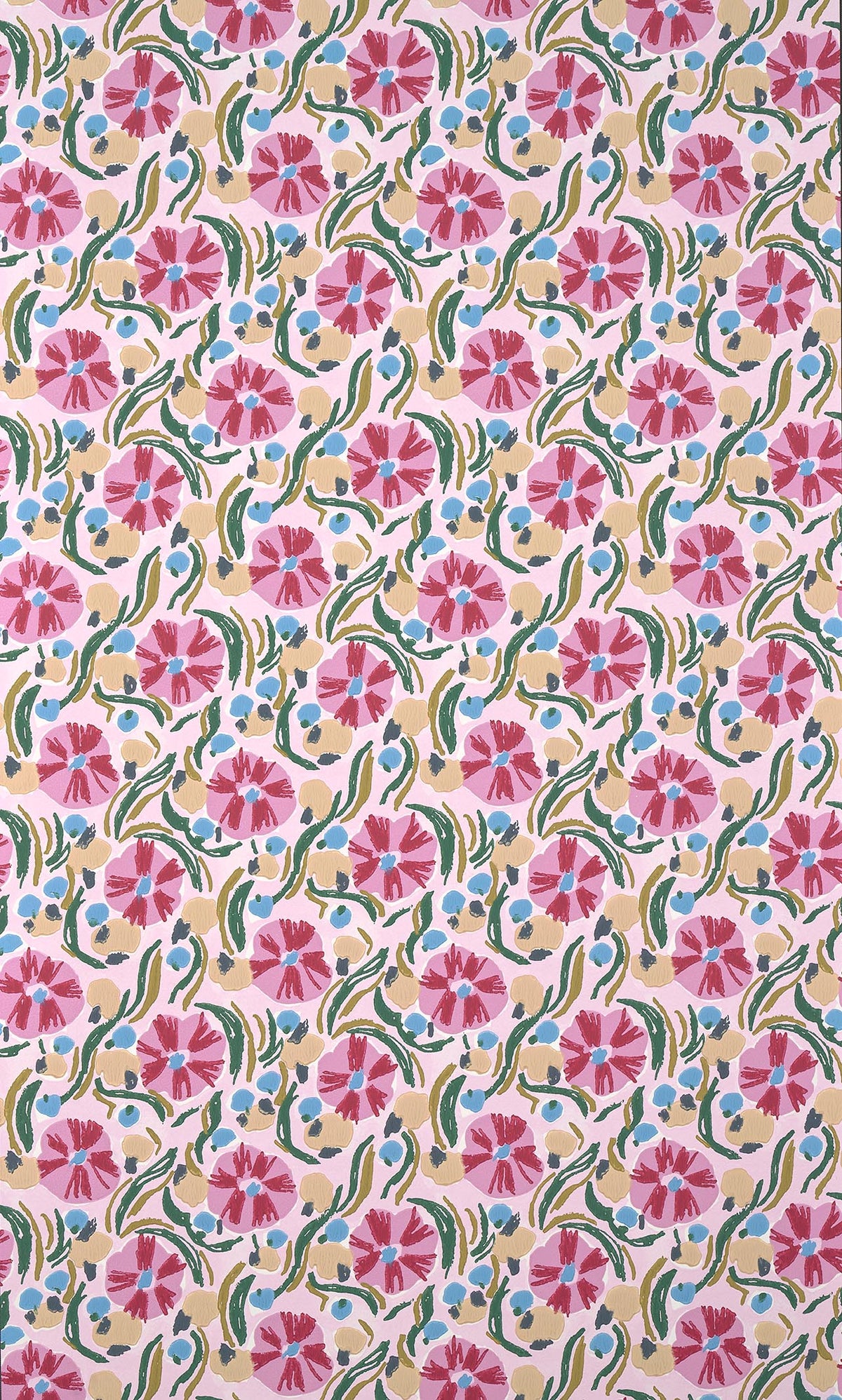 Les Anemones Printemps — Pierre Frey behang