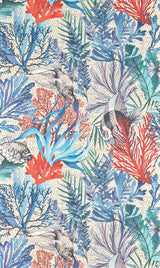 Pleine Mer Corail — Pierre Frey wallpaper