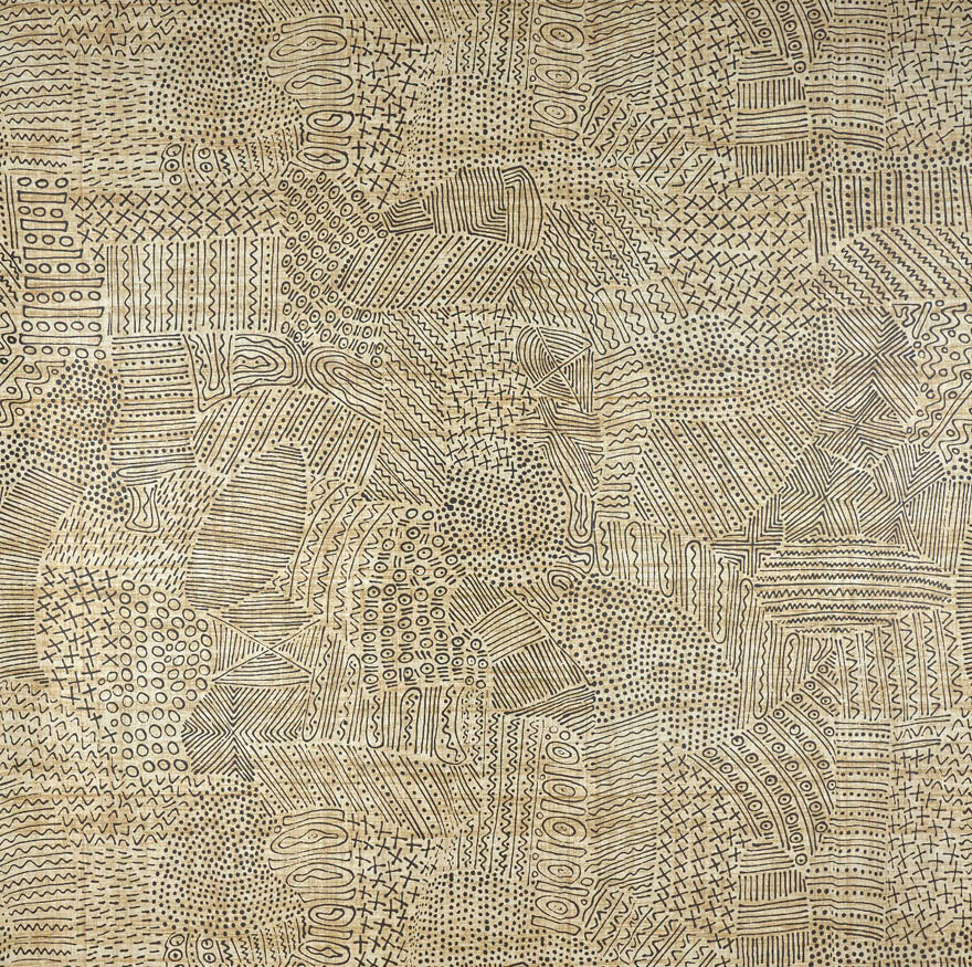 Segou Fusain — Pierre Frey wallpaper