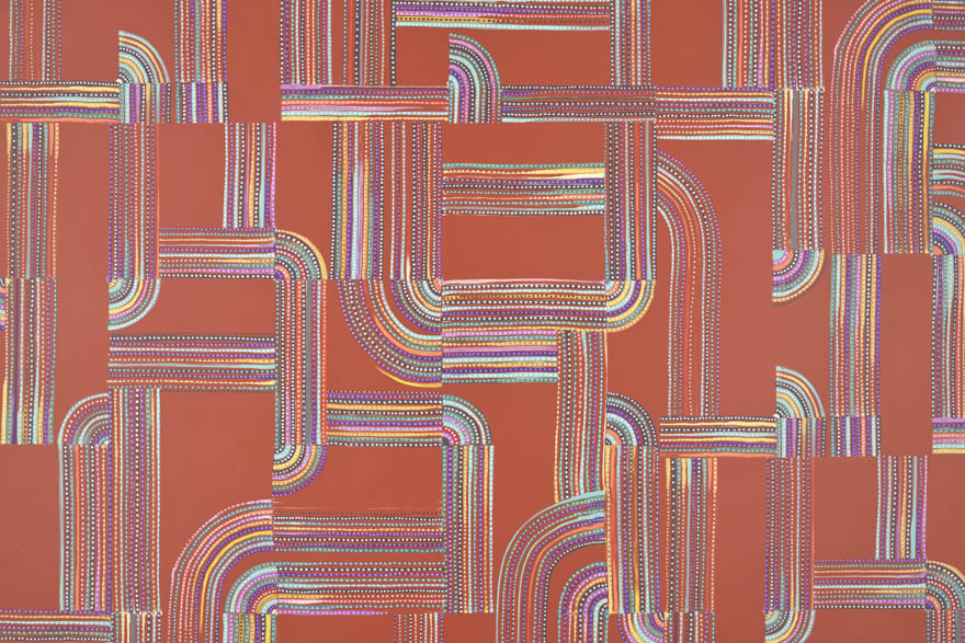 Baya Feu — Pierre Frey -tapetti