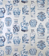 Qinghua Grand Bleu de chine — Pierre Frey wallpaper