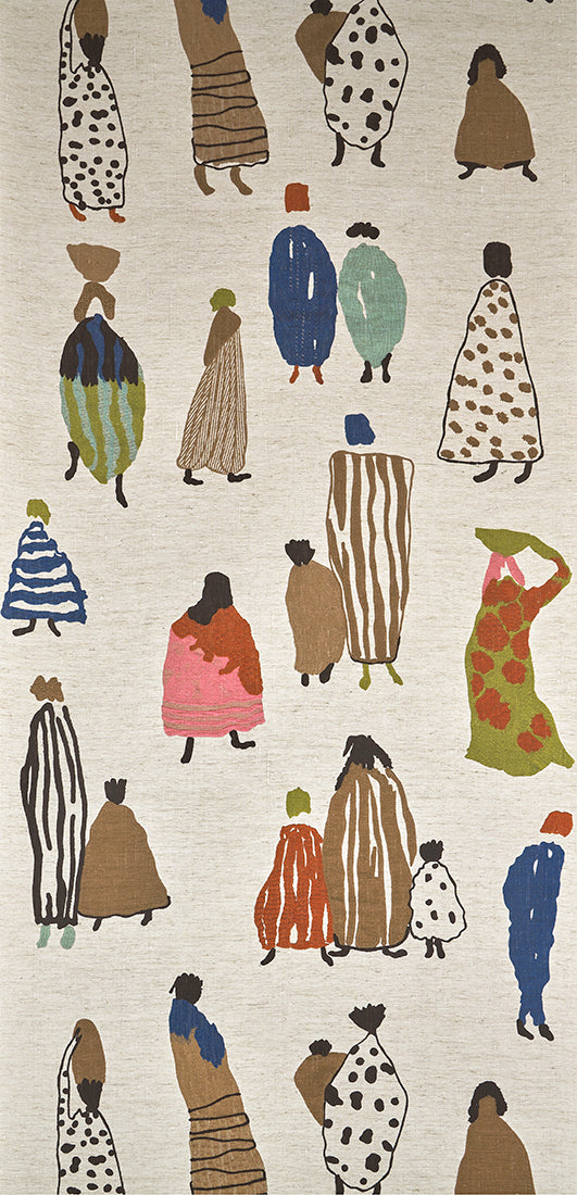 Bedouins MULTICOLORE — Pierre Frey wallpaper
