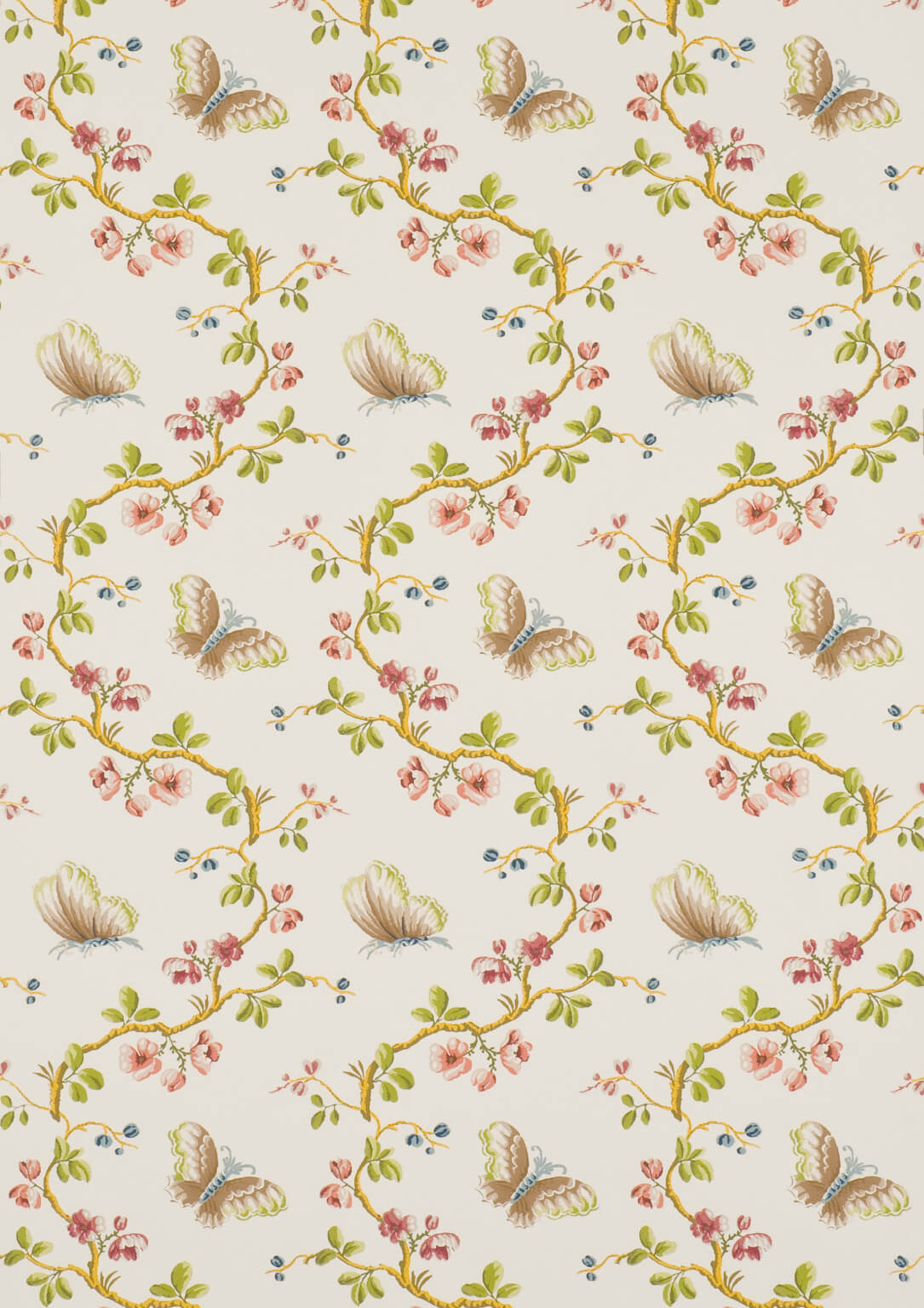 Wallpaper Papillons Beige — Pierre Frey tapet