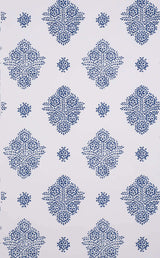 Wallpaper Erevan Delft blue — Pierre Frey wallpaper