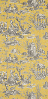 Coutances Primerose yellow — Pierre Frey tapet