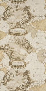 Planisphere Nutmeg — Pierre Frey tapet