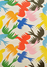 Birds Traffic MULTICOLORE — Pierre Frey behang