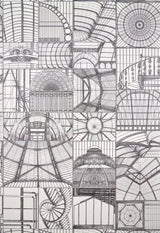 Sous la Verriere FUSAIN — Pierre Frey wallpaper