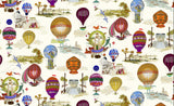 Les Aeronefs Multicolore — Pierre Frey tapet