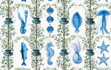 Bonne Peche Bleu — Pierre Frey behang