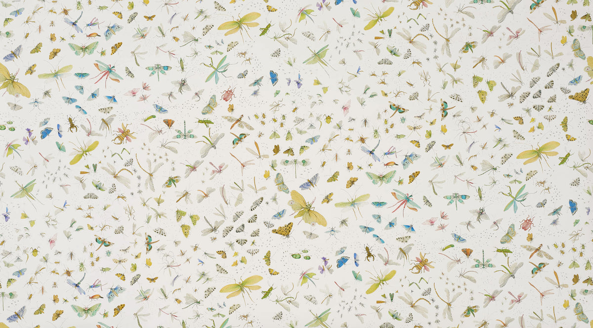 La Serre aux Papillons Printemps — Pierre Frey wallpaper